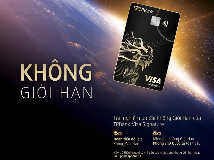 Thẻ visa signature TP Bank