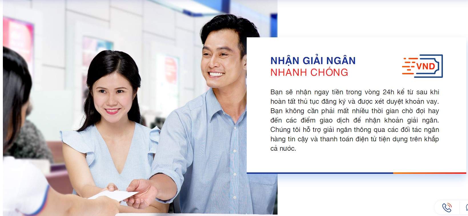 thủ tục vay đơn giản