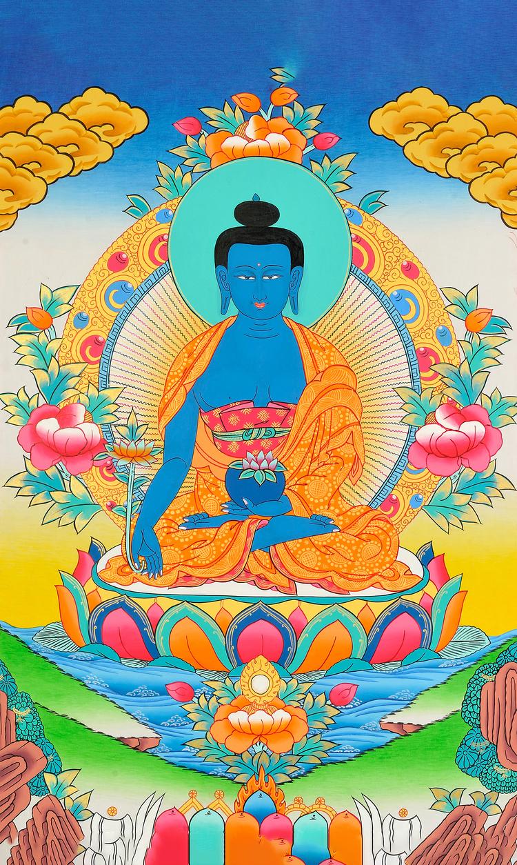 Hình nền Phật Dược Sư đẹp nhất - Thủ Thuật Phần Mềm