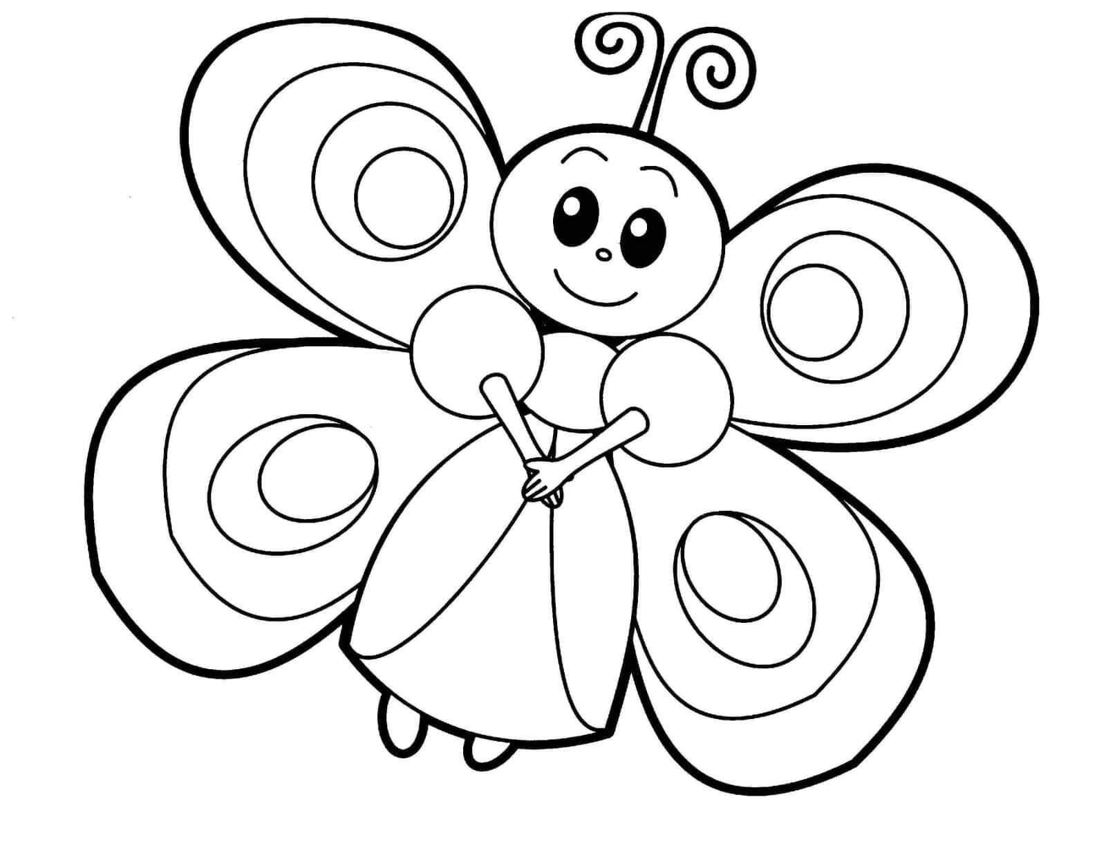 VẼ VÀ TÔ MÀU CON BƯỚM  Draw and color the butterfly  VẼ TRANH TÔ MÀU CHO  BÉ  YouTube