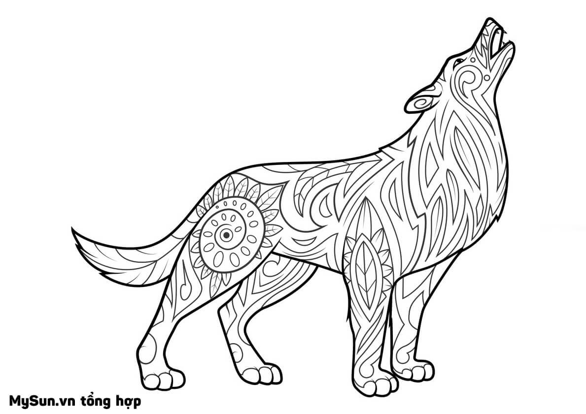 Hướng dẫn cách vẽ con chó sói đơn giản với 6 bước cơ bản