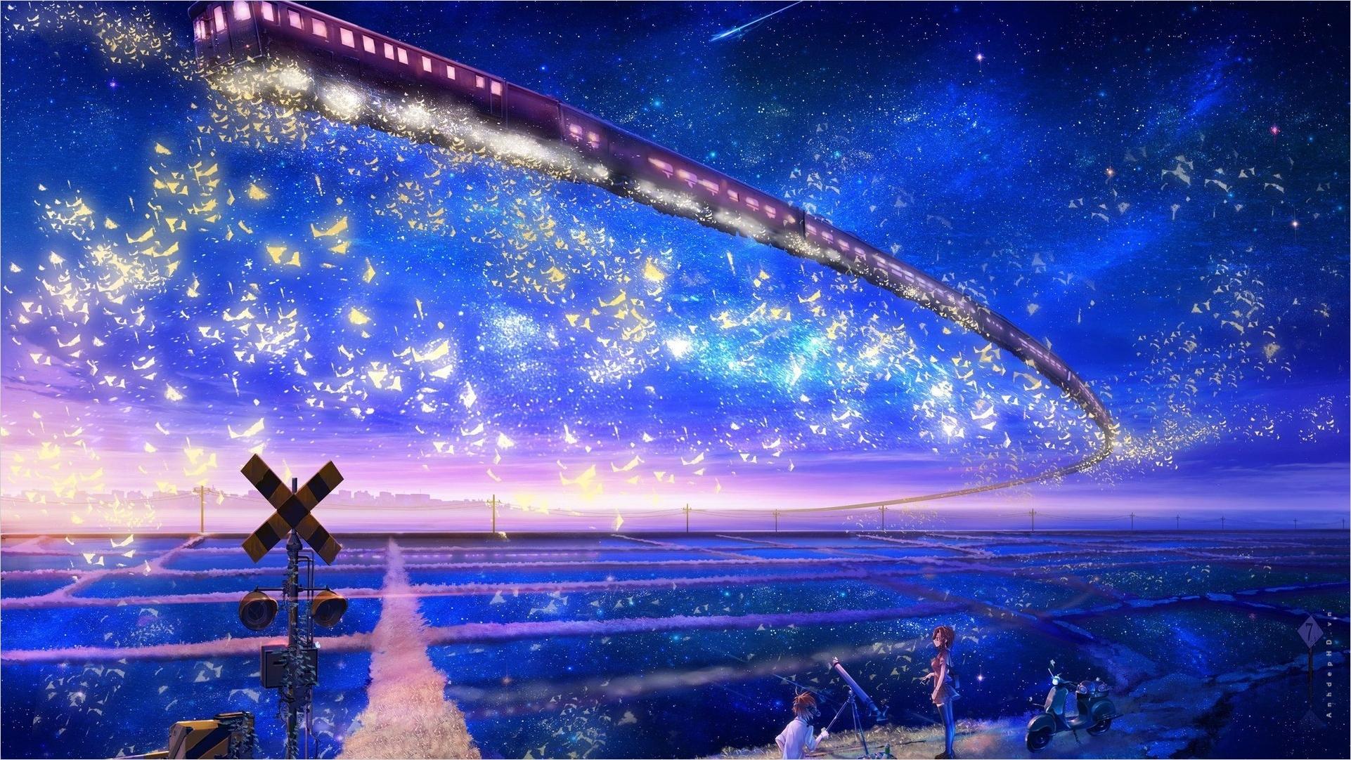 Bộ sưu tập hình nền bầu trời đêm ấn tượng dành cho máy tính