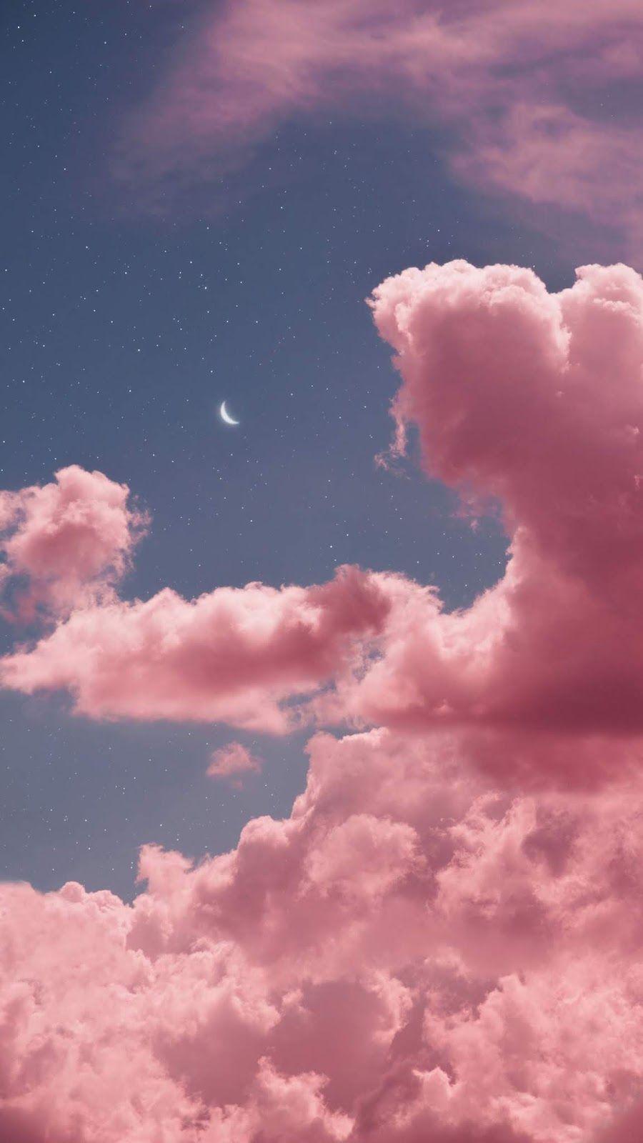 Chia sẻ 107 cute hình nền bầu trời màu hồng hay nhất   trungtamgdtxlequydoneduvn