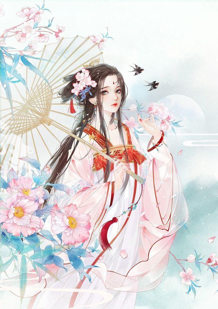 Hình nền Nền Một Cô Gái Anime Trong Bộ Kimono Truyền Thống Của Trung Quốc  Với Những Bông Hoa Nền, ảnh đại Diện Nhật Bản Background Vector để tải  xuống miễn phí -