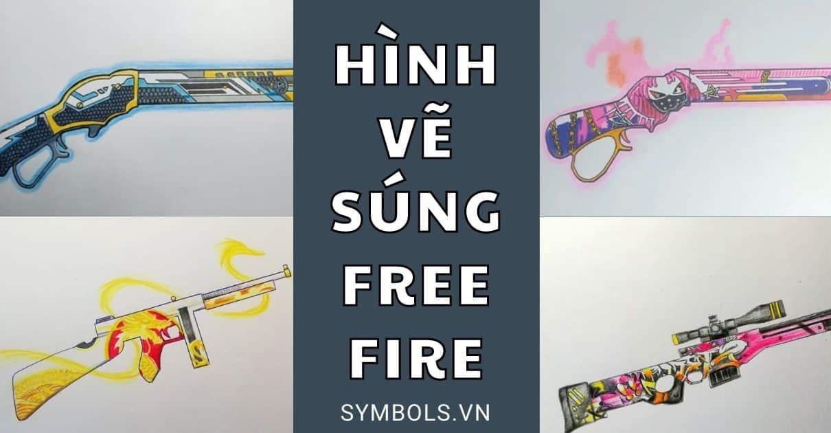 Hình Vẽ Súng Free Fire - Nội Thất Uma