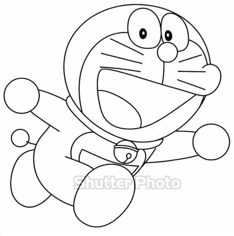 Cách vẽ Doraemon đơn giản bằng số 8 cực đẹp  How to draw Doraemon   Doraemon  YouTube
