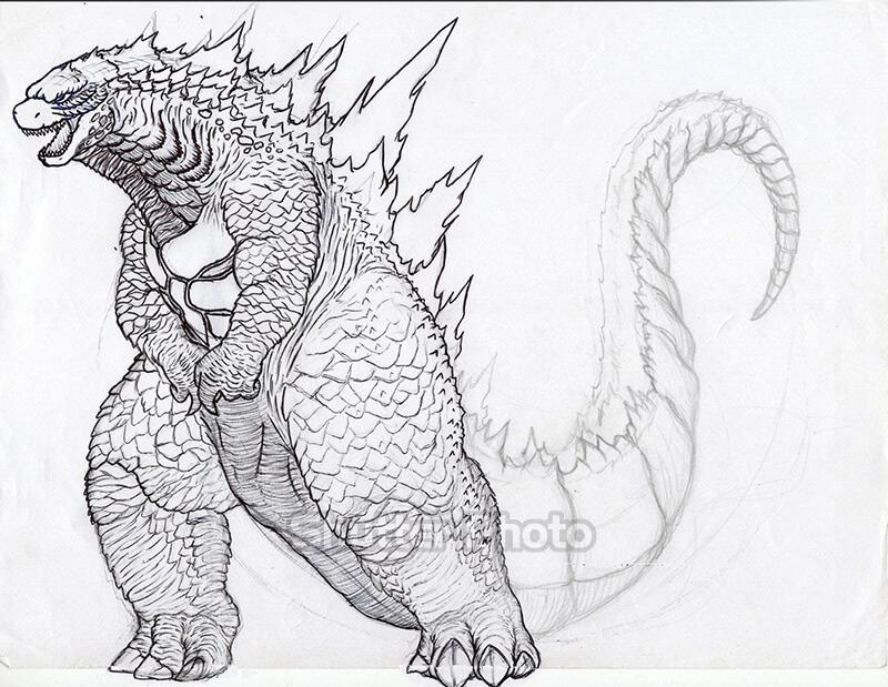 Học tập Cách vẽ Godzilla vs Kong Trong 5 phút mỗi ngày