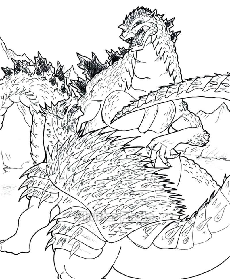 Tổng hợp Hình Vẽ Godzilla giá rẻ bán chạy tháng 52023  BeeCost